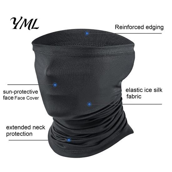 Moisture Wicking Face Guard Cycling Mask for Men Women, Breathable UV Sun Protection Guard, Outdoor Activities Shield Quick-drying Neck Gaiter Fishing