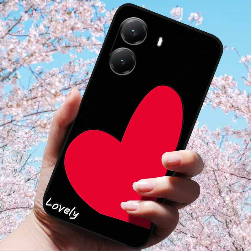 For Xiaomi Poco X7 Pro 3D Relief Flower Emboss Soft Silicone Case Cartoon Painted Back Cover for Poco X7 Pro with 3D Relief Case