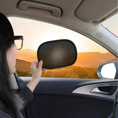 2pcs Sun Protection Sunshade Cover Anti-static Film Side Window Sun Cover Car Sunshade Summer