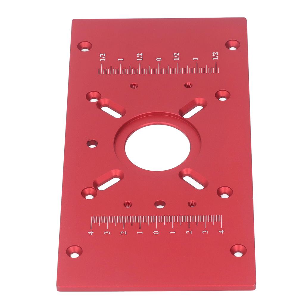 Router Table Insert Plate Aluminum Alloy Lift System Base Board Accessory for Woodworking