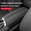 For BMW 7 Series 2009 2010 2011 2012 2013 2014 2015 Car Armrest Lid Box Cover Alcantara Suede Protective Pad Panel Accessories