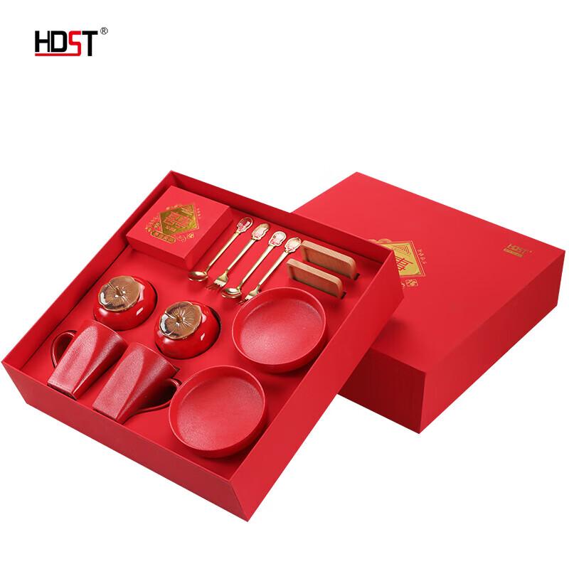 Double Happiness Stainless Steel Spoon & Fork Wedding Gift Set