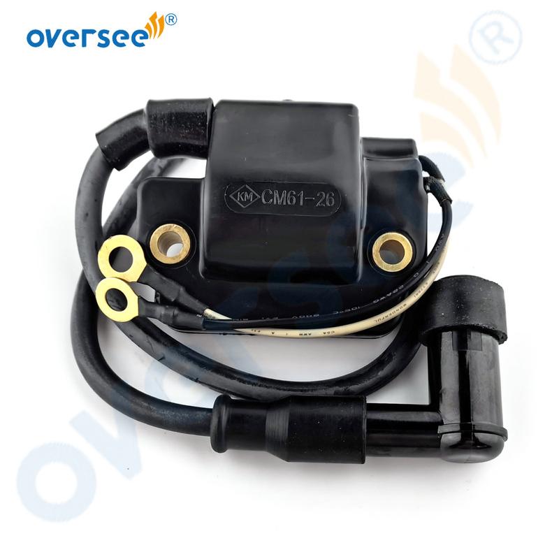 Ignition Coil 697-85570-00 For Yamaha Outboard Engine CV 48HP 55HP 90HP 2 Stroke 697-85570-10