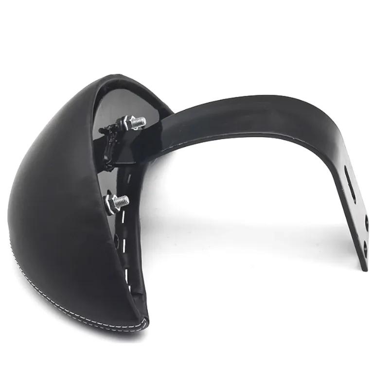 1Pcs Motorcycle Electric Bicycle Rear Seat Backrest Support Saddle Backrests Leather Seatback Cushion Pad Motorcycle Accessories