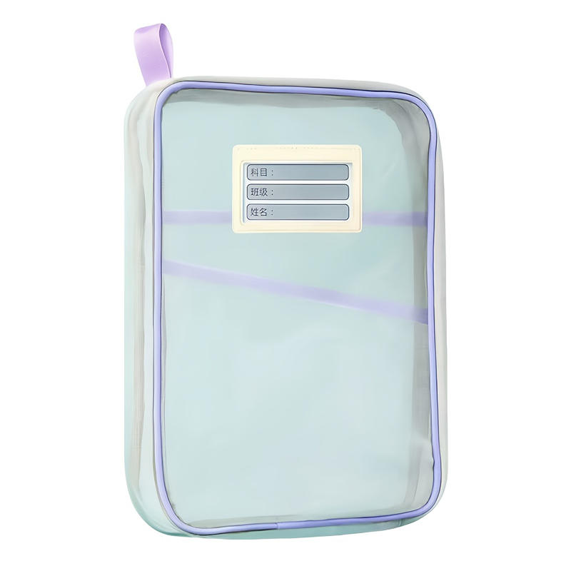 

HOT A4 Stationery Storage Bag Mesh Zipper Large Capacity Organizer Folders School Office Supplies Stationary 2025 New 33.5x22.5x2cm