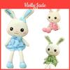 Cute Rabbit Plush Toy With Skirt Short Hair Stuffed Animal For Girls And Kids Gifts For Birthday And Holidays 30-100cm