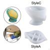 Dish Silicone Self Draining Epoxy Resin Casting DIY Cement Holder for Shower/Bathroom