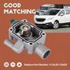 AC14 Thermostat Assembly Engine Coolant Thermostat 1336.Z0 1336Z0 for Peugeot Partner 206/207/307/308/1007 Citroen C2 C3 C4 Fuel Injectors 6