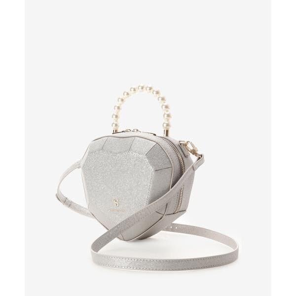 Samantha Vega Herz Perlen Schultertasche