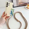 Portofel Crossbody din Silicon Suport Carduri Husa Telefon pentru Samsung Galaxy S26 S25 S24 Ultra S23 FE S22 Plus A17 A56 A26 A16 Husa Moale