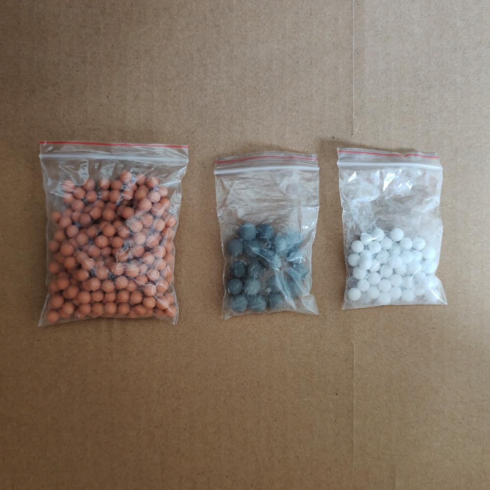 

Zloog Shower Head Replacement Filter Stones Anion Mineral Beads Balls Purify Water Filtration Stone for Filtered Shower Head