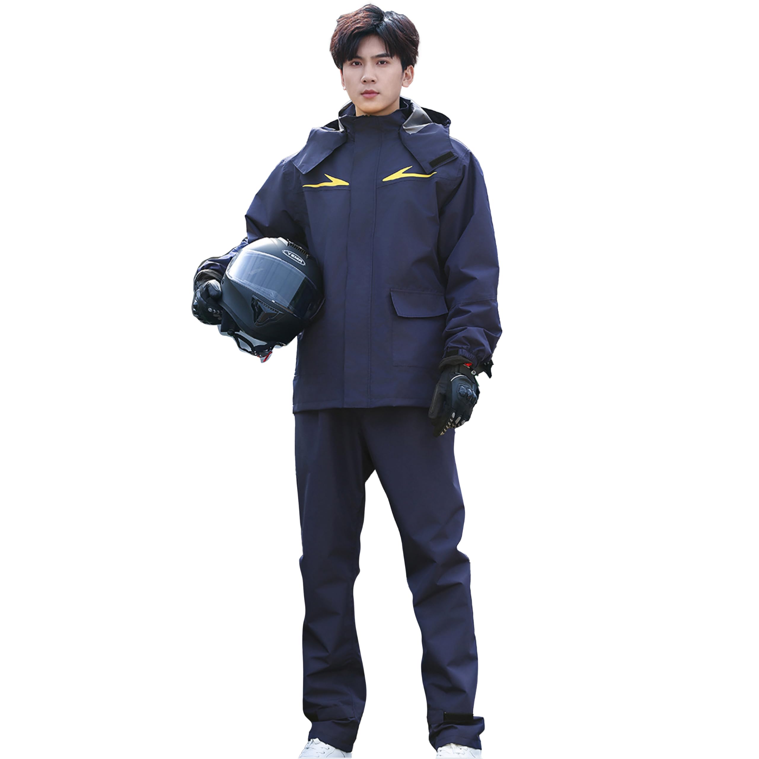 

Комплект дождевика для мужчин и для горных поездок на работу к воде для водонепроницаемых дождевых штанов и дождевой экипировки [MASTORE] женщины, велоспорт, дождевик, гольф,