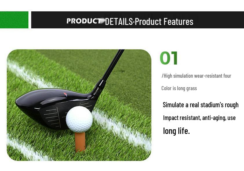 Outdoor Golf Swing Practice Mat for Training