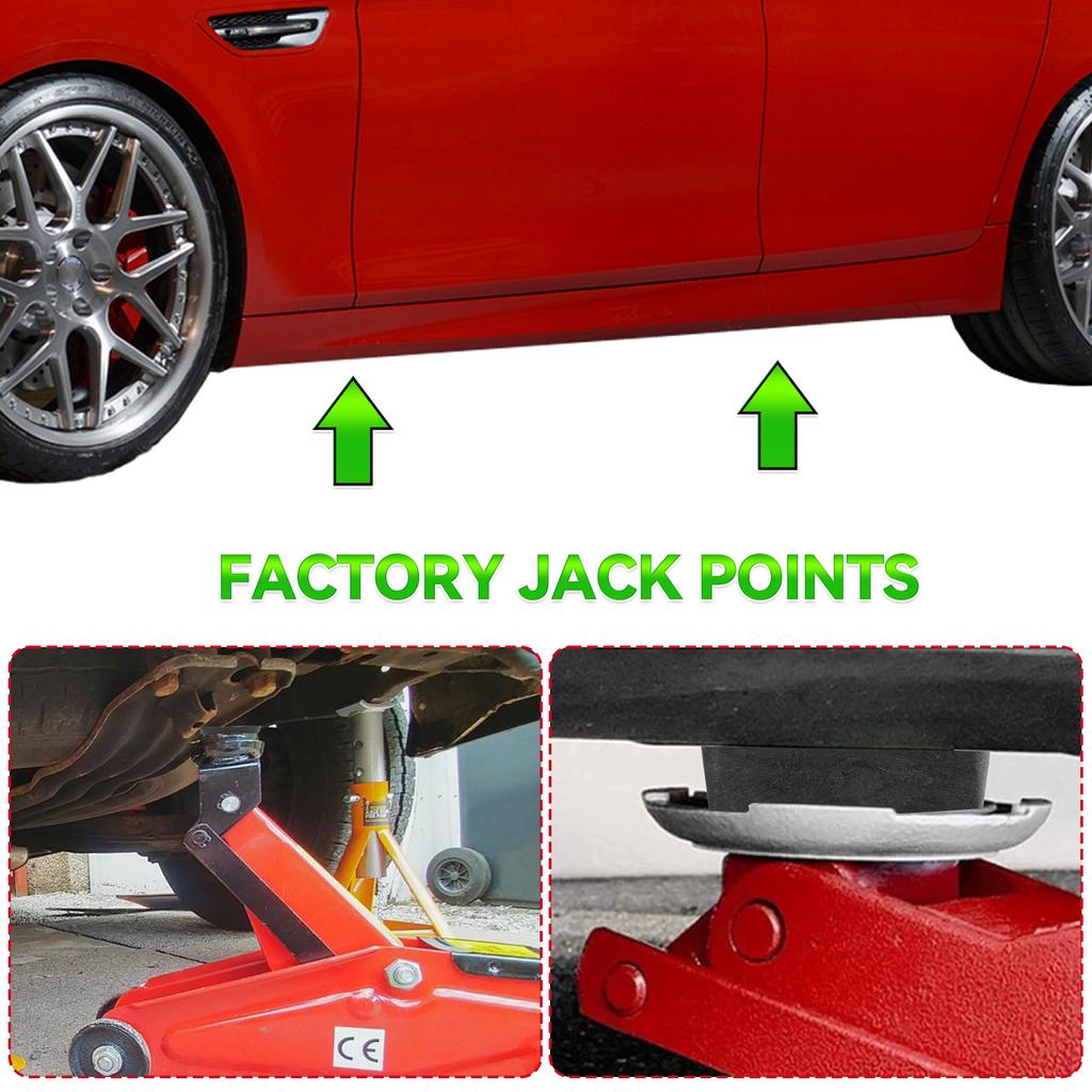1/4x Under Jack Point Jacking Support Pad Cover Plug Block for BMW E63 E64 E65 E66 E67 Mini R50 R53 R56 R57 R58 R55 51717039760