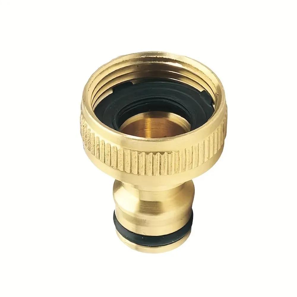 2PCS Universal Tap Kitchen Adapters Brass Faucet Watering Garden Tools Tap Connector Mixer Hose Adaptor Basin Fitting