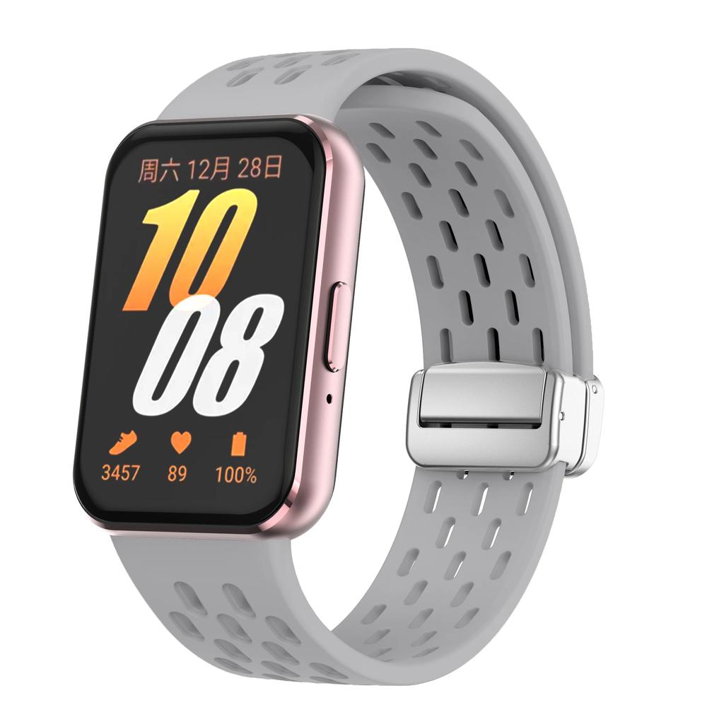 Magnetic Strap For Samsung Galaxy Fit 3 SmartWatch Replacement Bracelet Silicone Buckle Wristband for Samsung Galaxy Fit3 Band