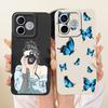 For Honor 500 Smart Case Honor600 Lite LNA-NX1 Pretty Girls Butterfly Painted Cover Soft Silicone Case For Honor 600 Lite Fundas