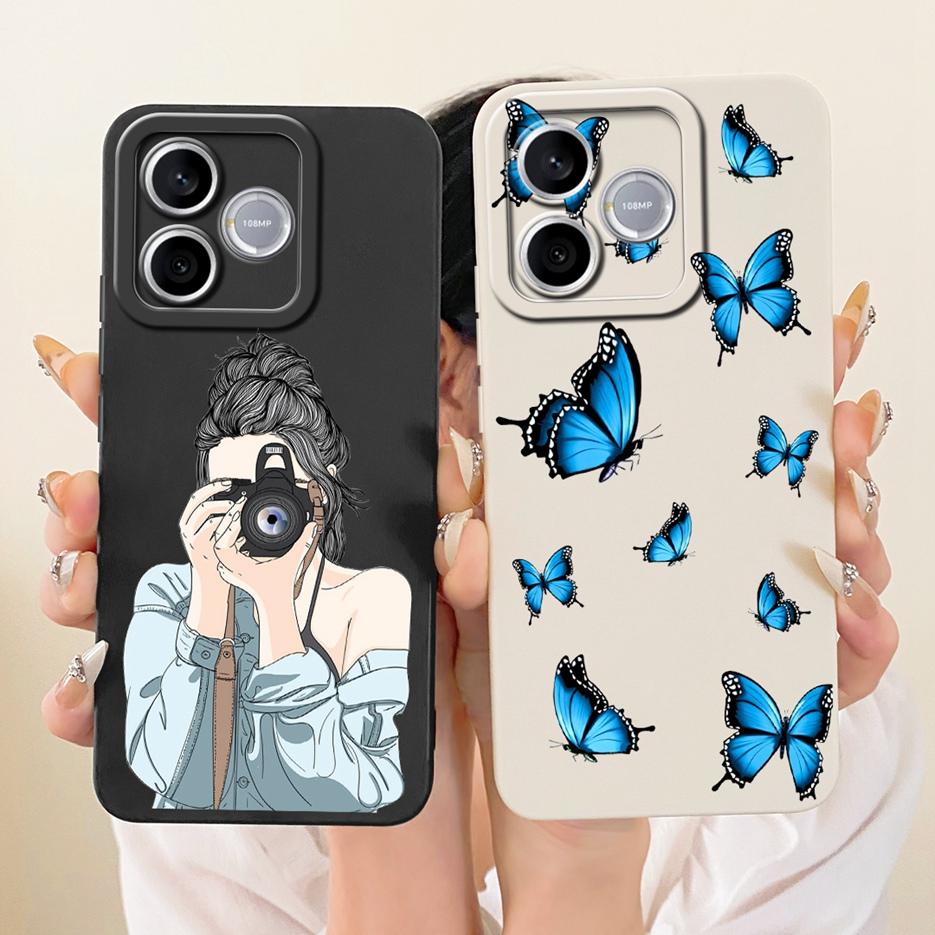 For Honor 500 Smart Case Honor600 Lite LNA-NX1 Pretty Girls Butterfly Painted Cover Soft Silicone Case For Honor 600 Lite Fundas