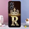 Buchstaben Monogramm Gold Marmor Hülle Für OPPO Reno 14 F 11F 12F 13F 10 11 12 13 Pro 7 8 Lite OPPO Find X8 X6 X5 X9 Pro Hülle