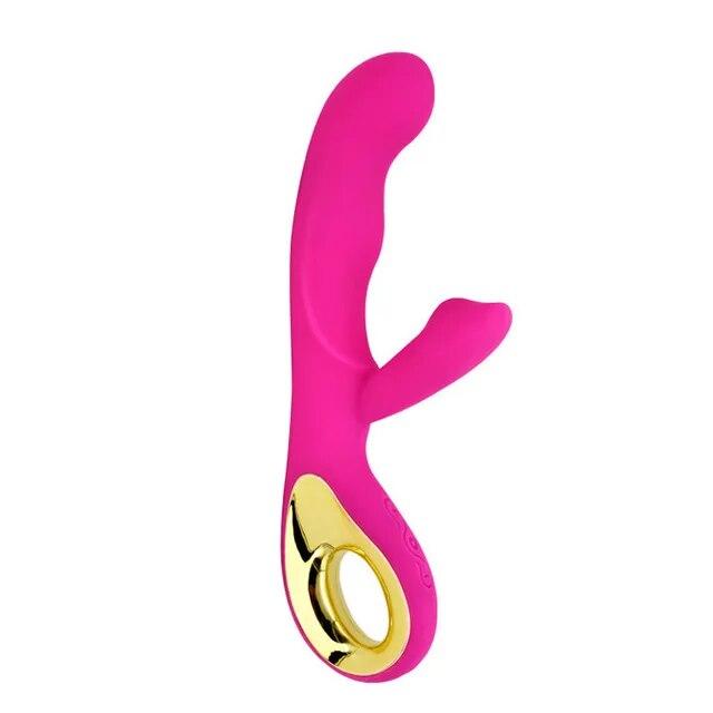 2024 Rabbit Thrusting Vibrator Automatic Telescopic G-Spot Clitoris Stimulator Female Masturbation Sex Toys For Women Adults