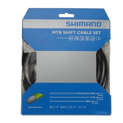 SHIMANO Repair Parts Shift Cable Set OPTISLICK Y60198090 OT-SP41 (Black) SL-M4100-I SL-M4100 ST-EF505