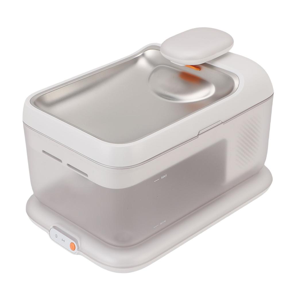 Cat Water Fountain Wireless Smart Pet Water Dispenser Stainless Steel 4.5L Large Dog Water Bowl