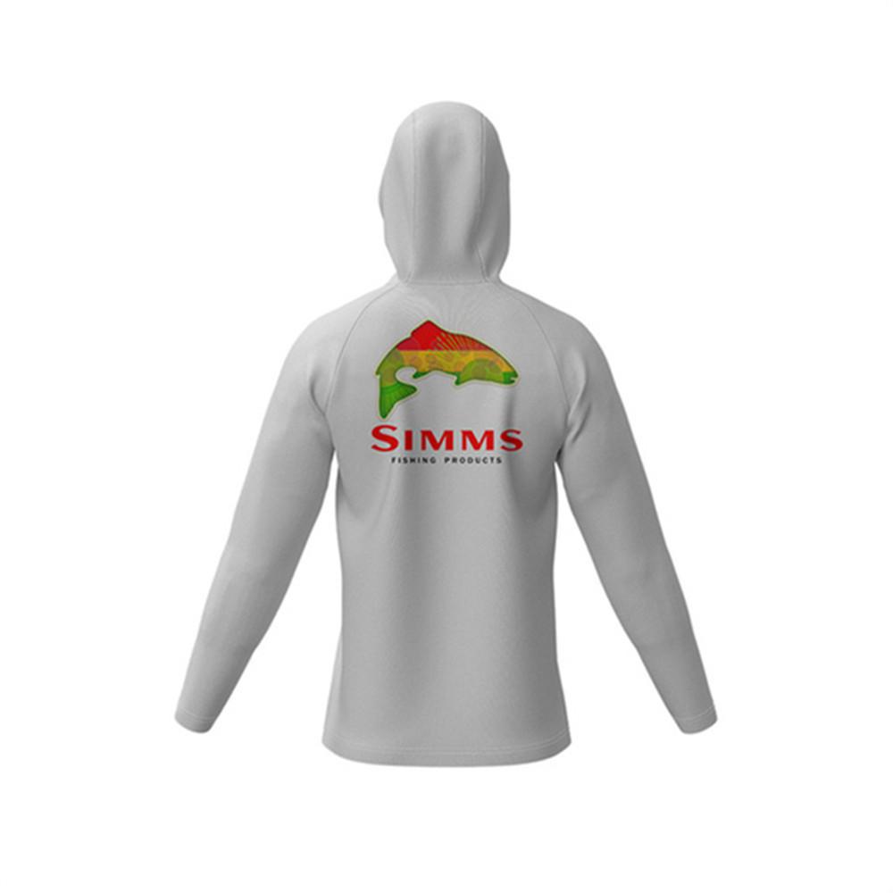 SIMMS Camouflage Fishing Suit Outdoor Sunscreen Suit Summer Long-sleeved T-shirt Quick-drying Breathable Fishing Suit Luya Equipment