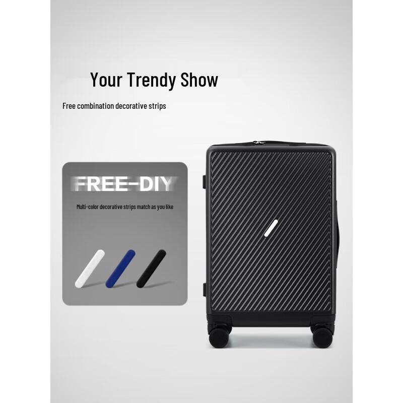 Aihuaishi Frosted PC Hardside Luggage with Smart Lock