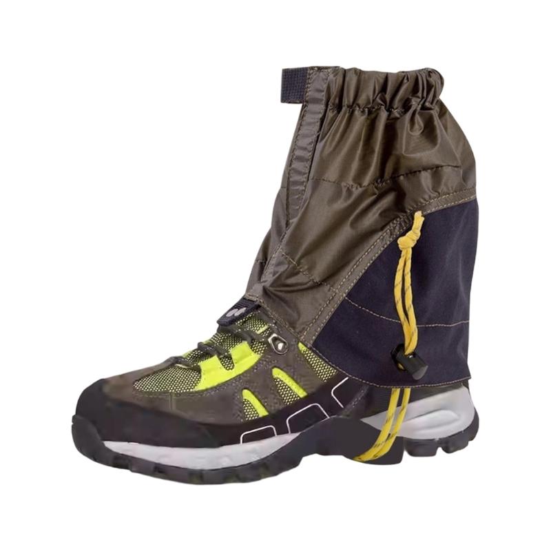 Light weight Nylons Shoe Cover Waterproof Outdoor Hiking Snow Sand Resistant Regulable for Trekkings Mountaineering