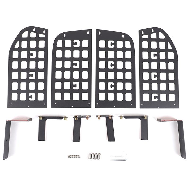 

Trunk Side Window Storage Fence Car Trunk Window Storage Baffle For Toyota Land Cruiser Prado LC250 250 2026-26 Auto Accessories чёрный