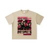 260 GSM Double Yarn 32 Count 100% Cotton Naruto V8 Itachi Print Unisex Heavy Cotton T Shirt