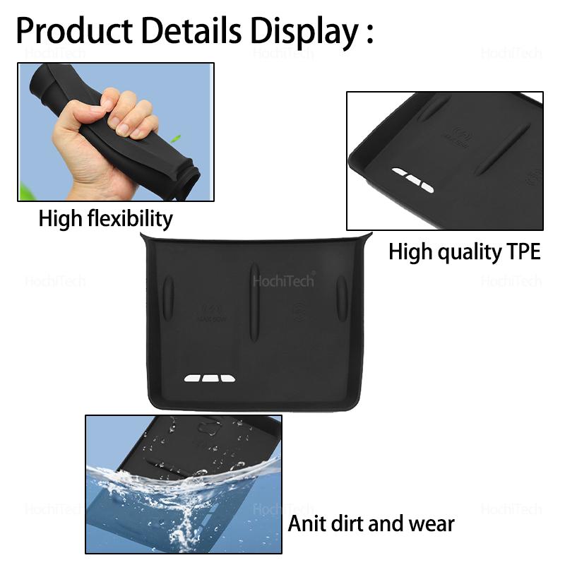 For BYD Sealion 07 EV 2024-2025 Central Control New Car Wireless Charger Non-Slip Pad Fast Charging Wireless Charger Mat