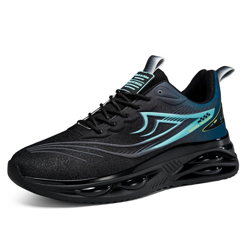 Mens Running Shoes Summer Breathable Mesh Seaside Travel Fitness Anti Slip Casual Sneakers Daily Training Trendy Tennis Shoes