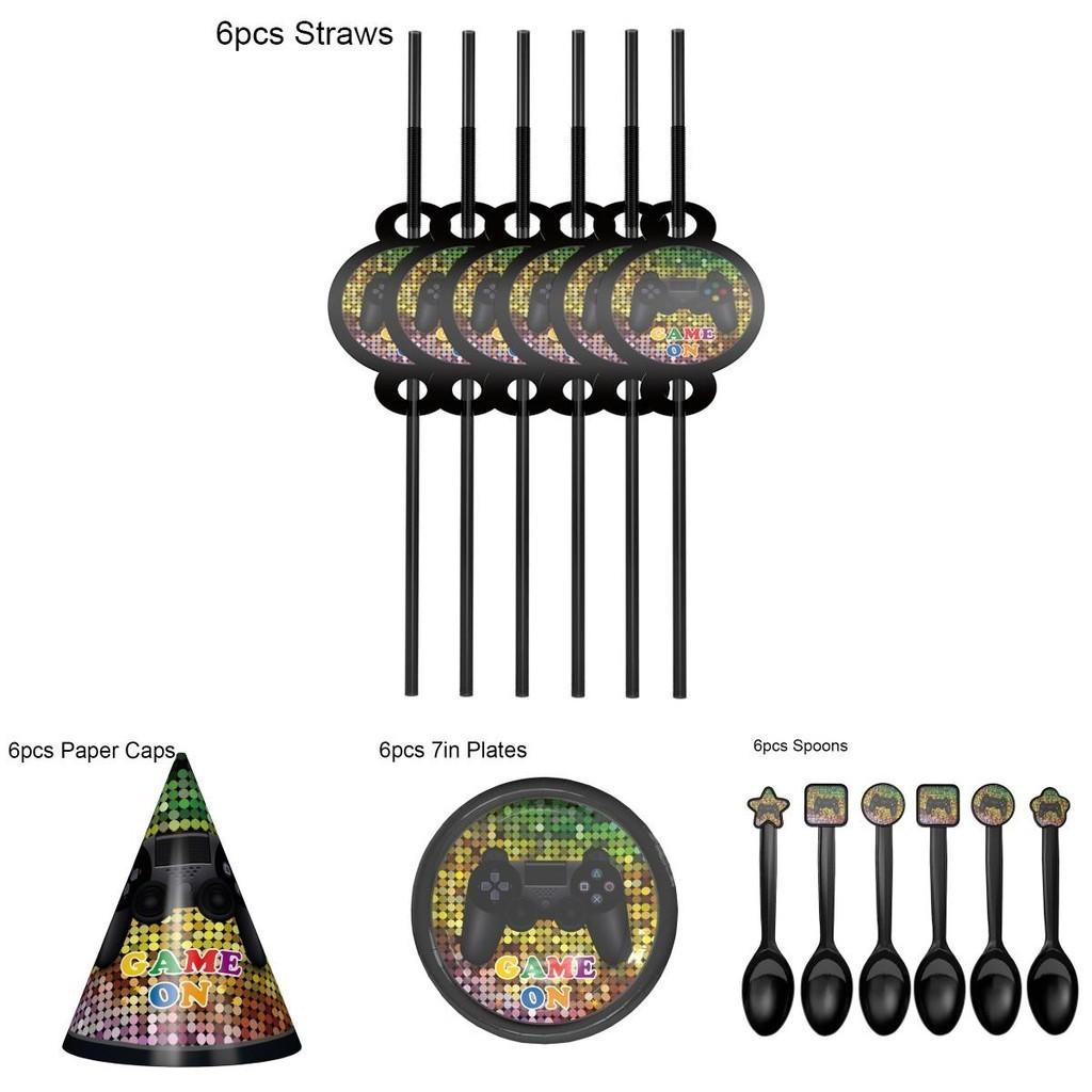 Vibrant Battle Gaming Video Controller Decor For Thrilling Birthday Parties