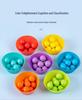 Montessori Educational Number Clip Beads - Early Math Color Matching Puzzle for Kids