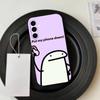 Dont T-Touch My Phone  Phone Case For Samsung Galaxy A73,A72,A71,A70,A53,A52,A51,Soft Silicone Black Cover