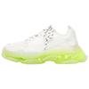 (WMNS) Triple S Sneaker 'Clear Sole - White Fluo Yellow' Women's 544351W2FR19073