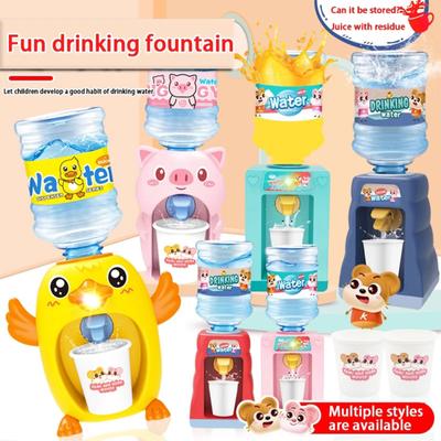 Kinder Mini Spaß Wasserspender Spielzeug Elektrisch Ton Licht Küche Spielhaus Werkzeug Farbig Klein