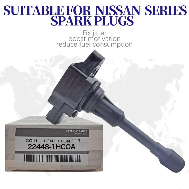 Для Nissan - Micra - K13 HR15DE Versa - Note 1.6L L4 HR16DE 22448 1HC0A 22448-5RB0A 22448-1HC0A Катушка зажигания 22448-1HC0A