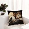 Pop Singer Lana Del Rey Cushion Cover Pillowcase Upholstery Sofa Throw Pillow Home Decor Pillowcas