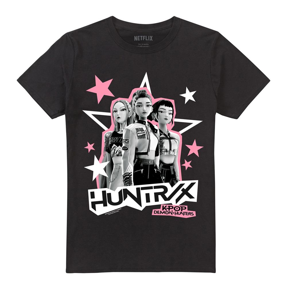 K-Pop Dämonenjäger Unisex Erwachsene Huntrix Scrapbook Sterne T-Shirt