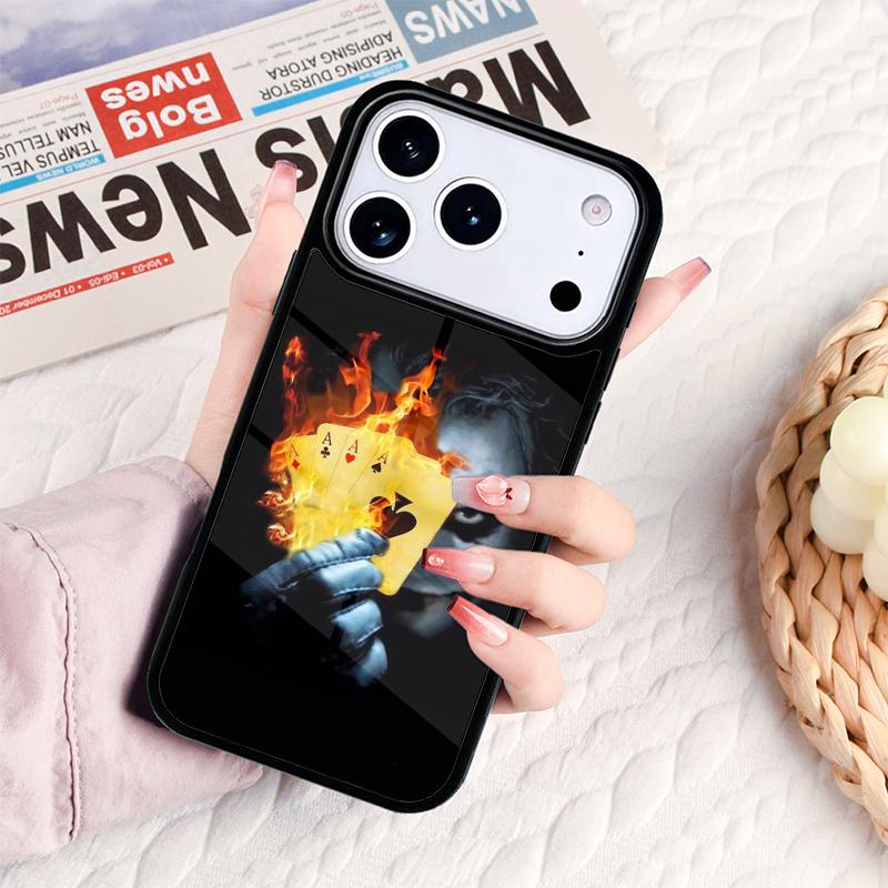 Spades Poker Play Cards Ace Art Phone Case For IPhone 17 16e 15 14 13 12 11 Pro Max Air Mini Soft Protective Cover