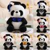 Dr Panda Plush Toy Stuffed Animal Doll Decoration Graduation Memorial Gift