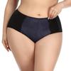 3Pcs Women's Panties Plus Size Briefs Floral Print Lace Ultra-Thin Female Underpants Xl-6Xl