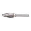 Double Cut Carbide Burr Rotary File Tree Shape Multipurpose for Aviation Automobile Ship