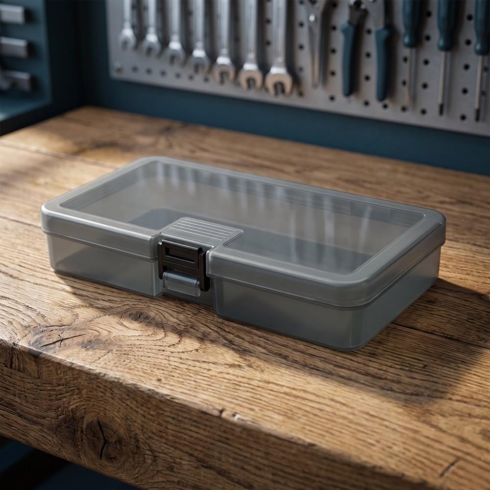 2PCS Clear Transparent Lid Fishing Lure Storage Case Fishing Lure Box  for Anglers