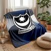 Coperta Morbida in Pile Flanella Portsmouth FC Leggera Accogliente Calda Coperta da Lancio per Divano Letto Decorazione Casa