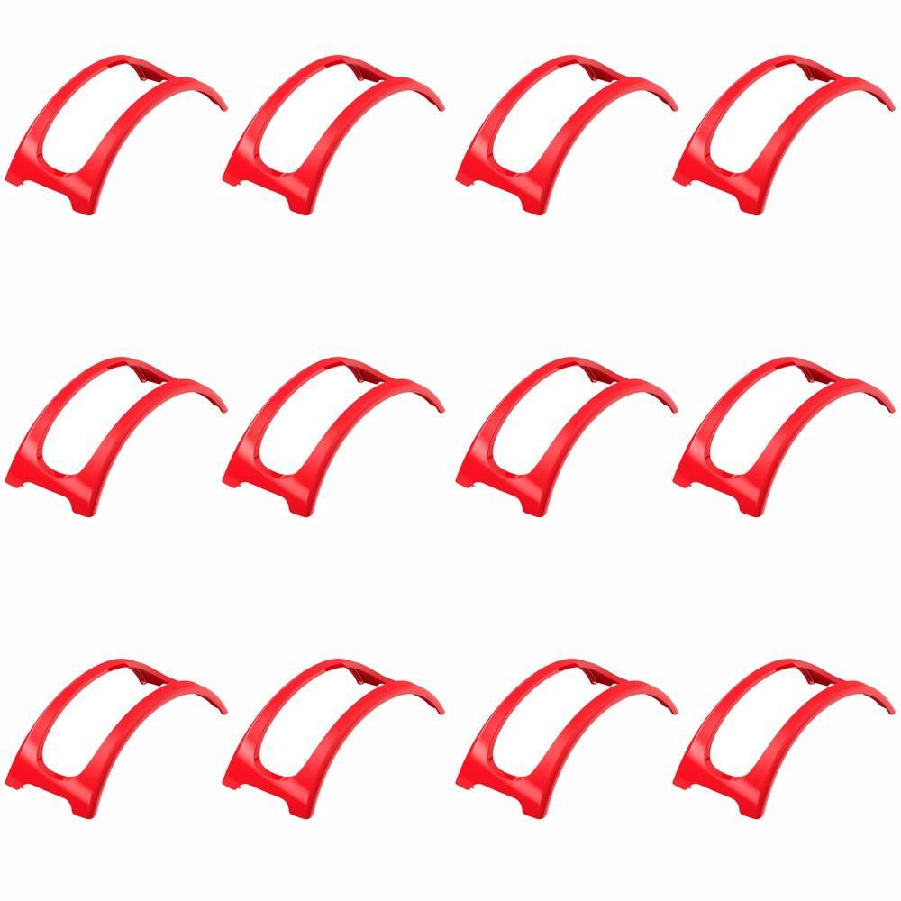 

12 шт. Міцний тримач для тако. Підставка. Універсальний дизайн. Підставка для харчових продуктів. Буріто та тортилья. червоний