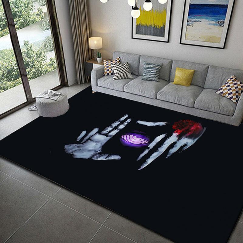 

Naruto Ninja World Scene Rug Soft Washable Non-Slip Carpet for Home Decor 60x90cm