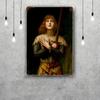 St Joan of Arc Vintage Metal Tin Signs Posters Decor Retro Metal Plaque Wall Art Decor for Garage Bar